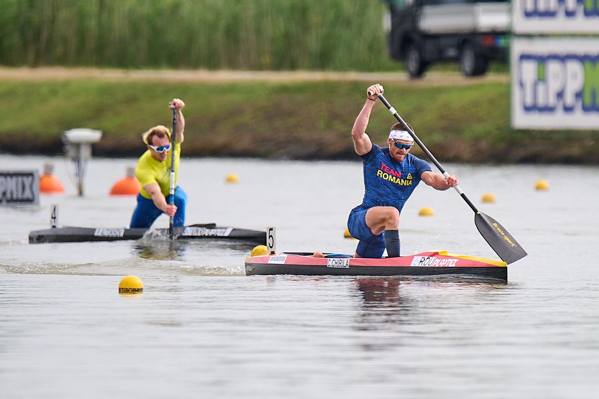 Canoistul Cătălin Chirilă s-a calificat în ambele finale pentru care a concurat la Campionatele Europene de la Szeged