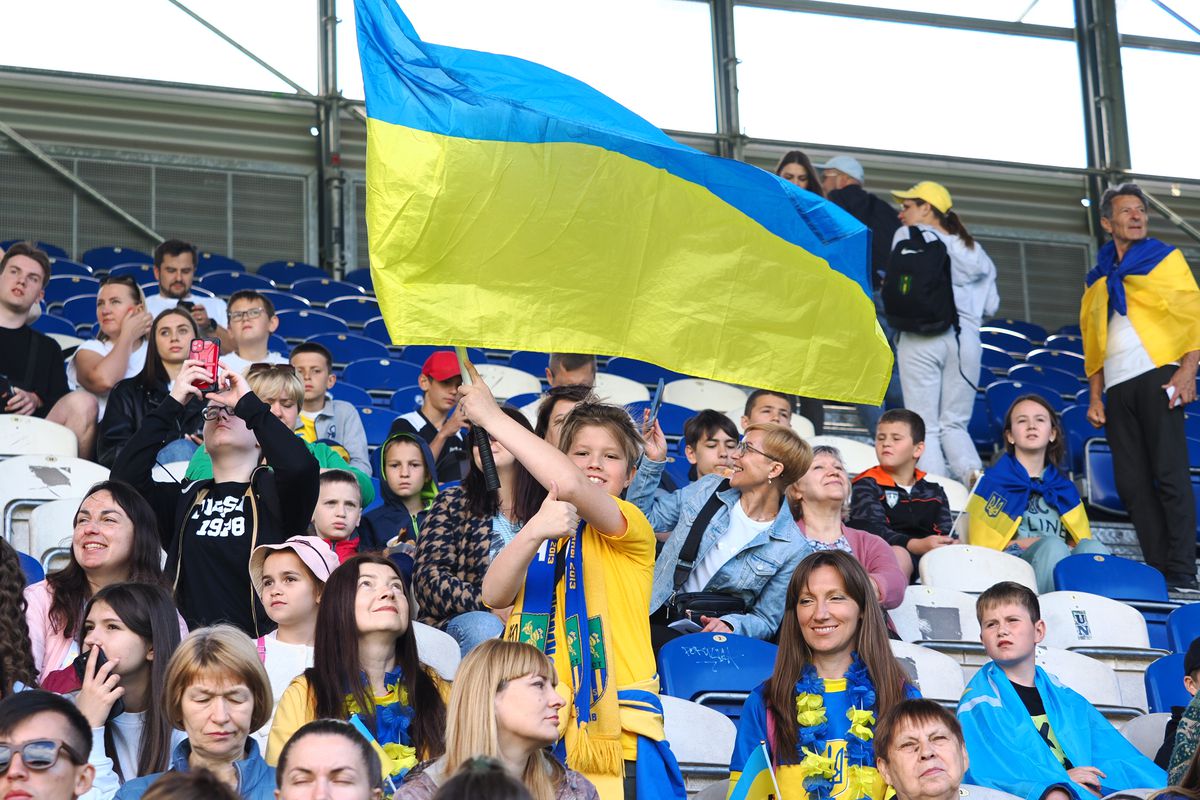 Antrenamentul deschis al Ucrainei din 13 iunie