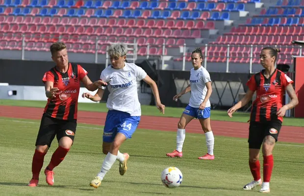 Csikszereda, câștigătoarea Cupei României la fotbal feminin » Victorie șocantă în fața Farului, cu om în minus 60 de minute