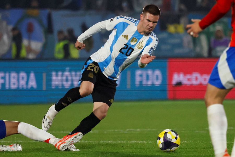 Franco Mastantuono a bifat primele sale șase minute în naționala Argentinei în partida cu Chile de pe 6 iunie / Foto: Imago Real Madrid a spart banca pentru un fotbalist de 17 ani! » A devenit cel mai scump transfer U18 din istorie