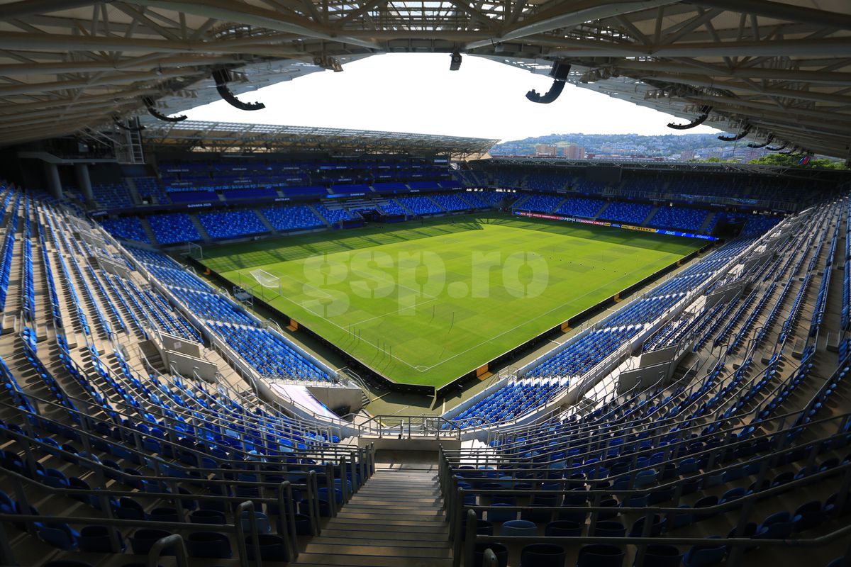 România U21 joacă pe cel mai „verde” și spectaculos stadion din Europa Centrală! Reportaj GSP de pe arena de 100 milioane euro