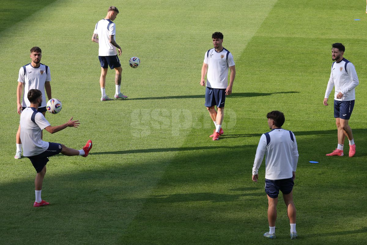 I-a pus în genunchi pe jucători! Antrenament oficial inedit al naționalei României înaintea meciului cu Spania, de la Euro U21