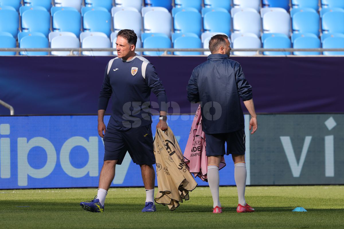 I-a pus în genunchi pe jucători! Antrenament oficial inedit al naționalei României înaintea meciului cu Spania, de la Euro U21