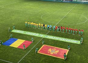 România U19 - Muntenegru U19 0-0 » Primul meci pentru „tricolorii” la EURO 2025