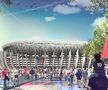 Câștigătoarea Ligii Campionilor a ales locațiile pentru noul stadion, un OZN de 90.000 de locuri
