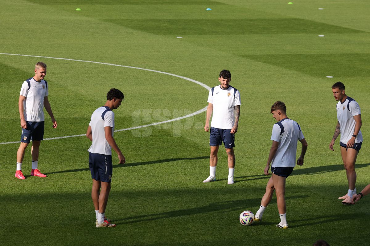I-a pus în genunchi pe jucători! Antrenament oficial inedit al naționalei României înaintea meciului cu Spania, de la Euro U21
