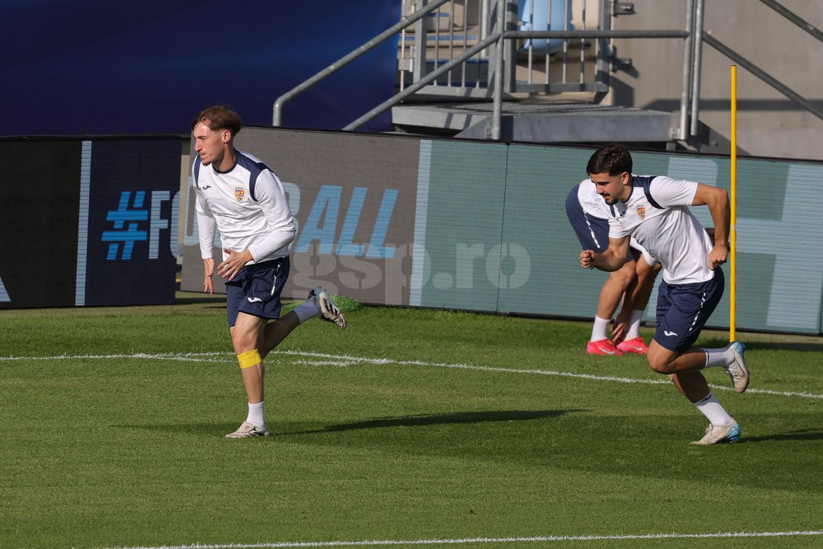 I-a pus în genunchi pe jucători! Antrenament oficial inedit al naționalei României înaintea meciului cu Spania, de la Euro U21
