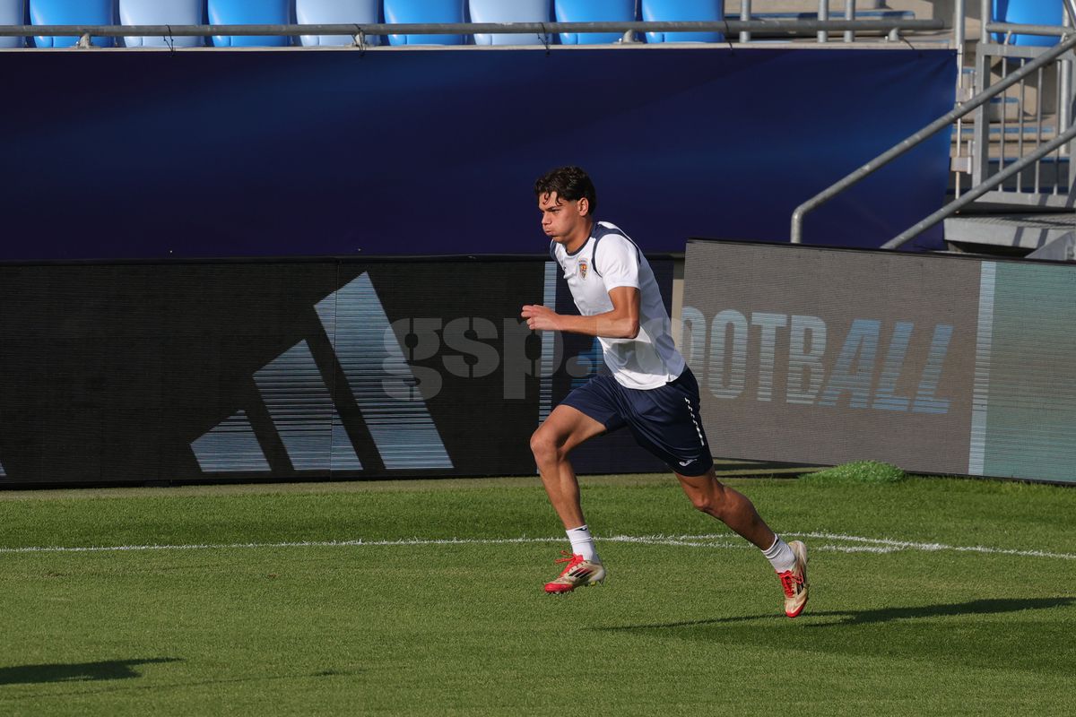 Antrenamentul oficial al echipei naționale de tineret la Bratislava