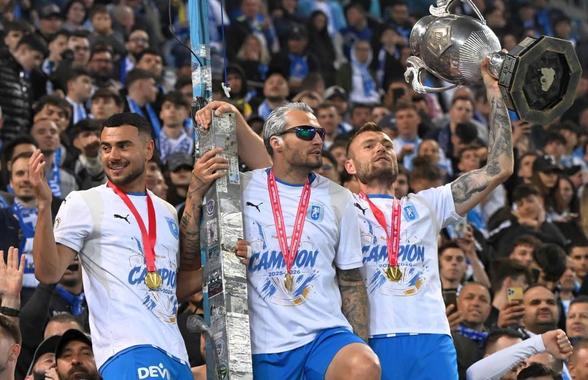 Craiova a anunțat despărțirea de încă un fotbalist din echipa de titlu: „Vasile, tu ești buburuza noastră”