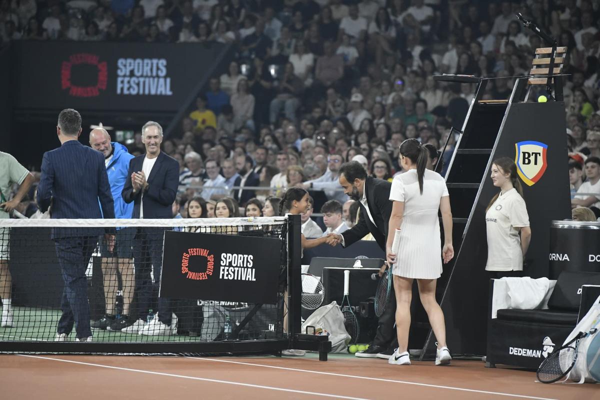 Simona Halep - evenimentul de retragere, partea II // foto: Cristi Preda (GSP.ro)