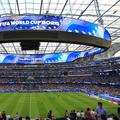Imagine panoramică a stadionului SoFi din Los Angeles FOTO: Ionuţ Iordache (GSP)