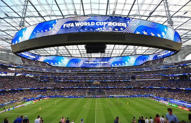 Poftiți în viitor! SUA - Paraguay s-a jucat pe cel mai scump stadion din lume, care ne-a arătat cum va arăta fotbalul de mâine