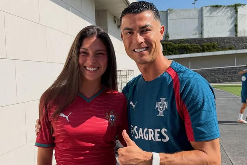 Celine Dept l-a întâlnit pe Cristiano Ronaldo