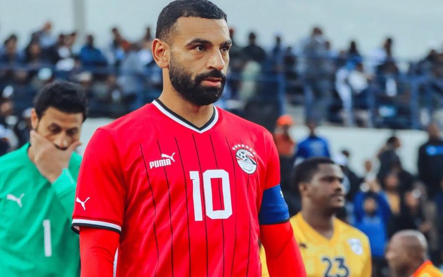 Naționala Egiptului nu are voie să poarte cele șapte stele care simbolizează cele șapte titluri record ale echipei la Cupa Africii pe Națiuni. // foto: X @ Micky Jnr FIFA a impus naționalei de la Mondial să își schimbe echipamentul: le-au interzis cele 7 stele
