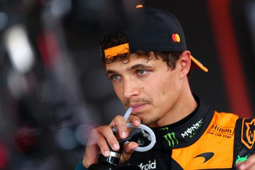 Lando Norris, după calificările de la Barcelona // FOTO Getty Images