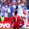 Jovo Lukic, în acțiune contra Canadei // foto: Imago Images