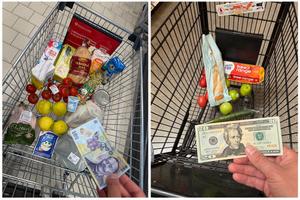 Preţurile din Los Angeles sunt ireale: ce poţi cumpăra la supermarket cu 100 de lei