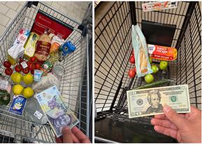 Preţurile din Los Angeles sunt ireale: ce poţi cumpăra la supermarket cu 100 de lei