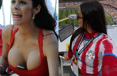 Toți o țin minte cu telefonul în decolteu, iar acum s-a întors după 16 ani! Larissa Riquelme, apariție de nerecunoscut la SUA - Paraguay