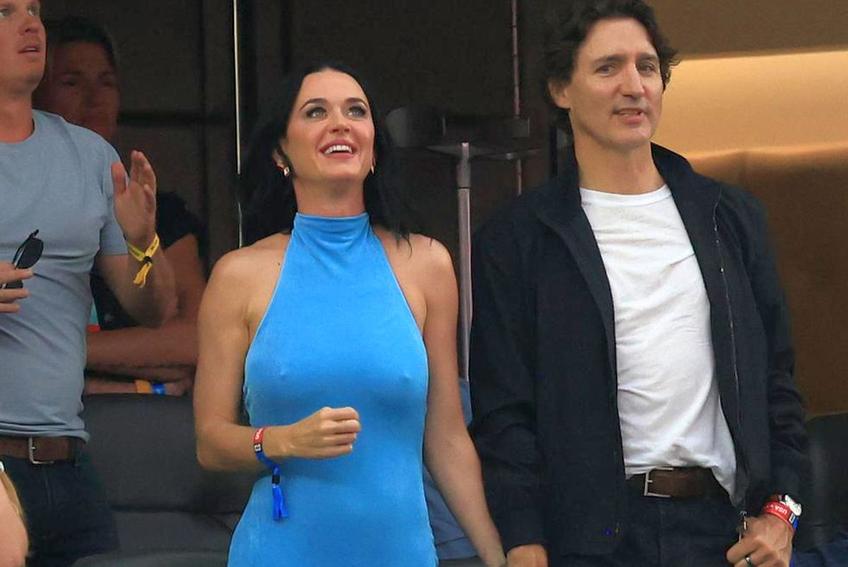 Katy Perry, în tribune la SUA - Paraguay 4-1 FOTO: Ionuţ Iordache (GSP)