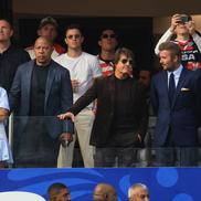 Tom Cruise, David Beckham şi Victoria Beckham FOTO: Ionuţ Iordache (GSP)
