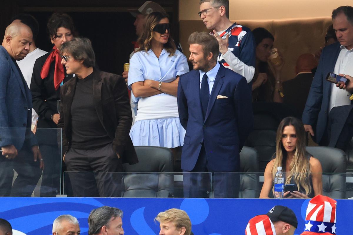 I l-a aruncat în cap lui Beckham! Reporterul GSP era la 3 metri distanță și a surprins întreaga scenă ciudată, la SUA - Paraguay