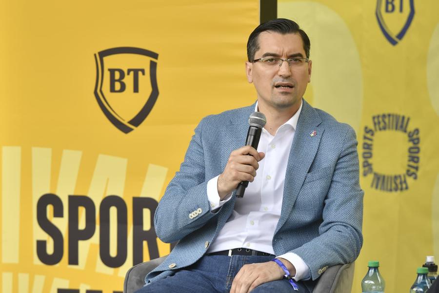Răzvan Burleanu, prezent la Sports Festival / Foto: Cristi Preda GSP FRF a reacționat după mutarea de ultimă oră din Parlament! Răzvan Burleanu cere măsuri radicale: „Instrumente de a lupta împotriva mafiei”