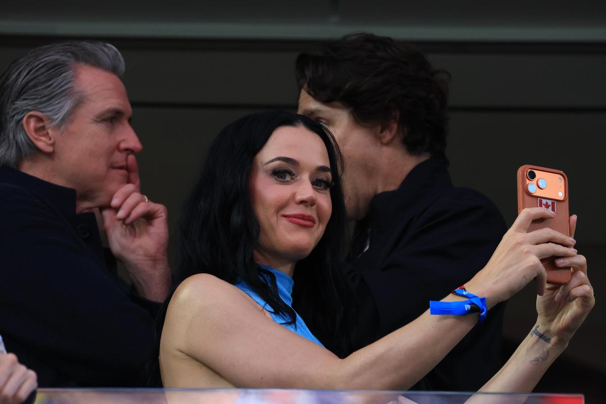 Katy Perry, în tribune la SUA - Paraguay 4-1