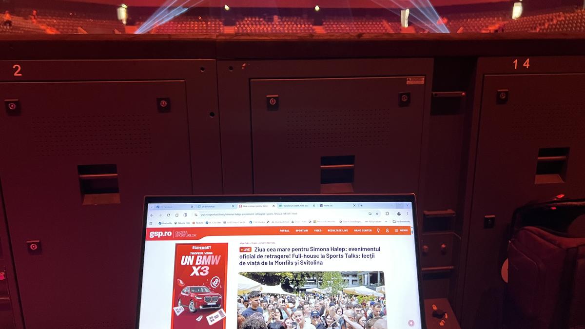 Bătaie de joc la Sports Festival: locurile de la masa presei, cedate VIP-urilor! Jurnaliștii, forțați să se descurce fără mese
