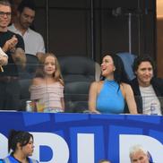 Katy Perry şi  Justin Trudeau, în tribune la SUA - Paraguay 4-1