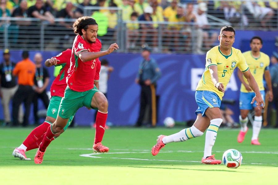 Brazilia și Maroc la CM 2026 // FOTO: Imago Images Marocanii au prins aripi după remiza cu Selecao: „Vreau să ajung în finală!” » Saibari regretă că Marocul n-a câștigat!