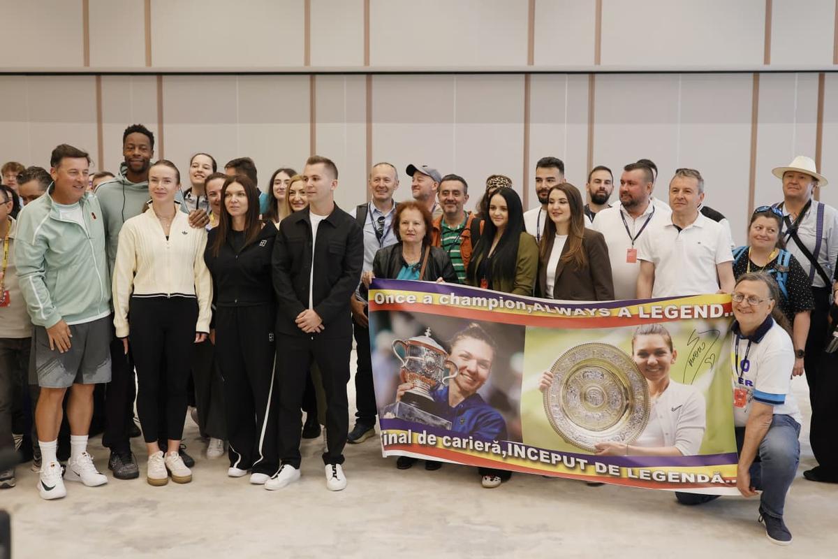 Evenimentul de retragere a Simonei Halep / foto: Cristi Preda