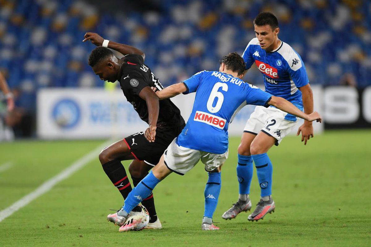 NAPOLI - AC MILAN 2-2 // FOTO Meci spectaculos în Serie A, cu 4 goluri și un „roșu” » Rezumatul VIDEO
