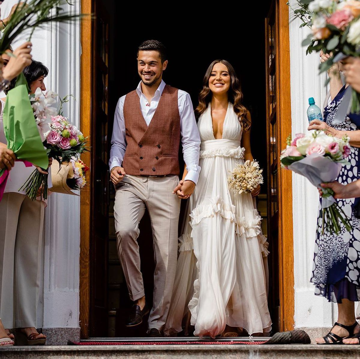 FOTO Ea l-a salvat! Mariajul cu Ioana și nașterea primului copil l-au transformat total pe Gabi Iancu, aflat la cel mai bun sezon din carieră