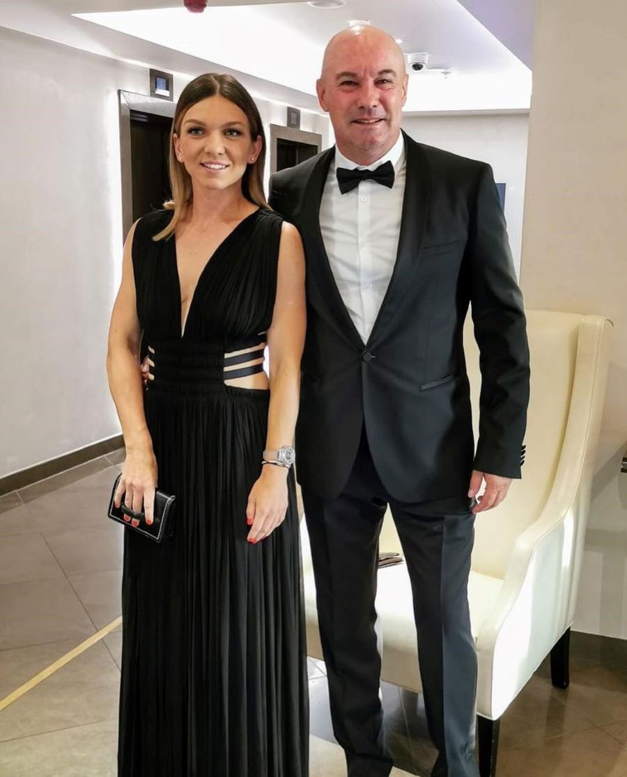 Simona Halep și Daniel Dobre la dineul oficial Daniel Dobre rememorează momentele-cheie ale triumfului Simonei Halep la Wimbledon: „Am văzut ce înseamnă împlinirea”