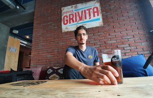 VIDEO Povestea fabricii de bere a lui Matei Lucescu: „De când am deschis, bunicul vine și bea bere pe terasă”