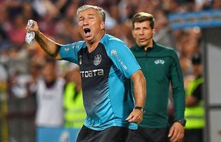 CFR CLUJ - GAZ METAN 2-0. Dan Petrescu și-a MASACRAT un jucător: „Dumnezeu l-a pedepsit”