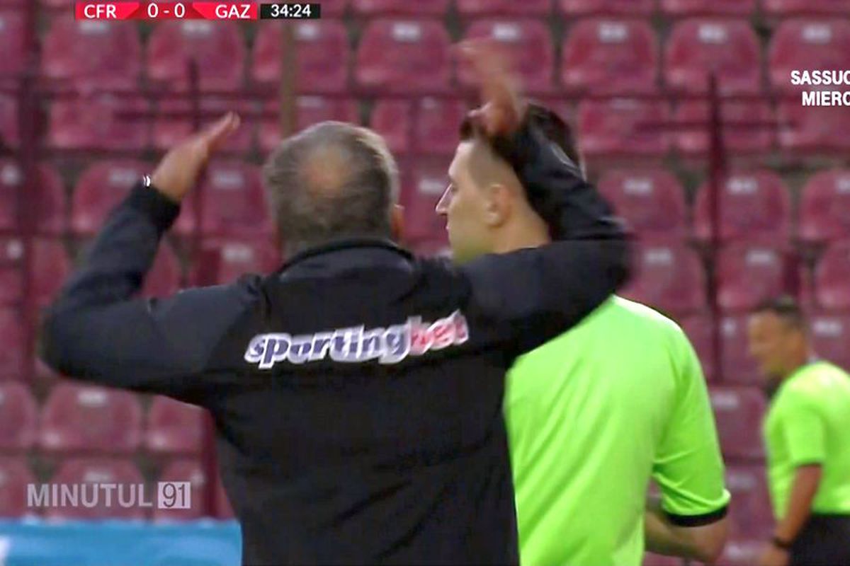 CFR Cluj - Gaz Metan 2-0. „Dan Petrescu trebuia eliminat!” » Verdictul lui Cristi Balaj după o nouă criză de nervi a „Bursucului”