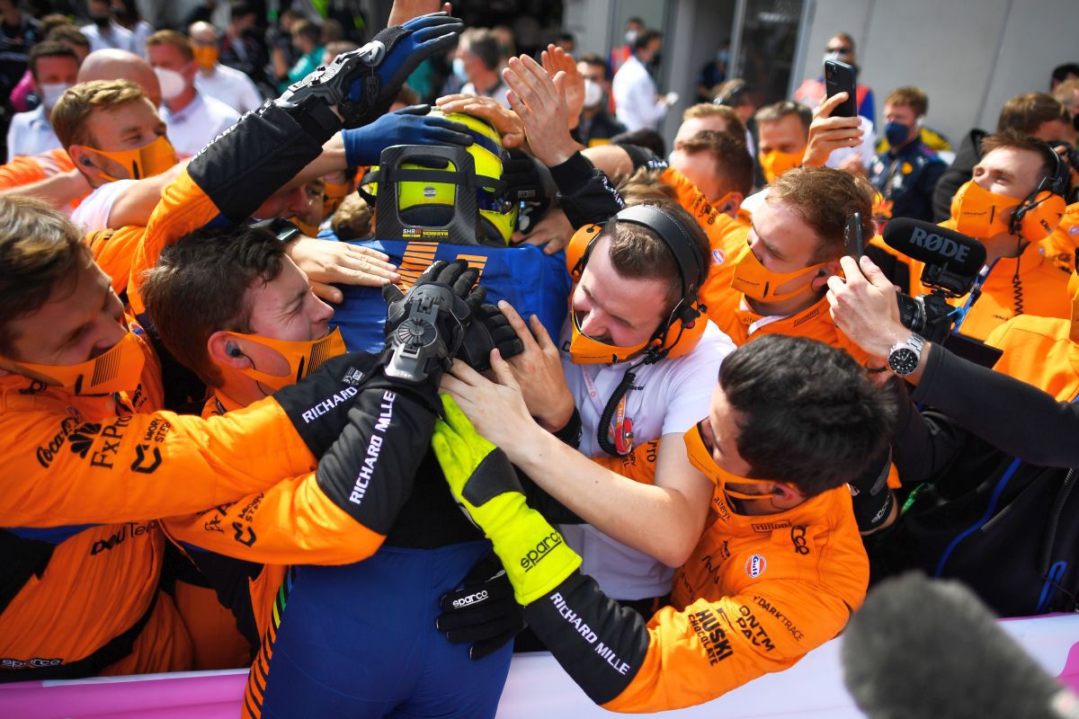 Furat pe Wembley » Lando Norris, revelația sezonului în Formula 1, a rămas fără ceasul de 100.000 de dolari