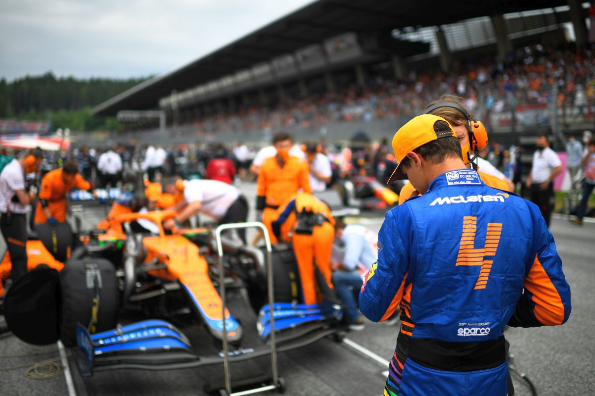 Furat pe Wembley » Lando Norris, revelația sezonului în Formula 1, a rămas fără ceasul de 100.000 de dolari