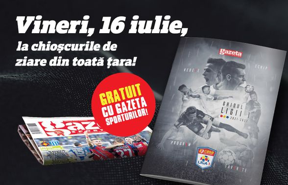 Ghidul Ligii 1, gratuit cu Gazeta Sporturilor