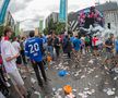 A fost haos în jurul Wembley în ziua finalei EURO
