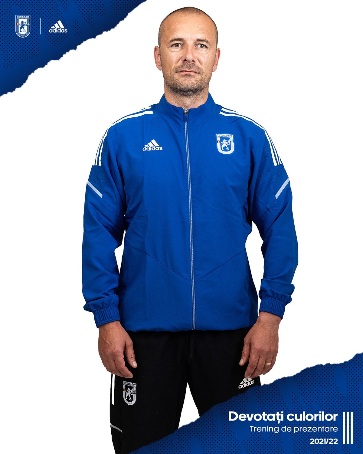 FCU Craiova și-a prezentat noile echipamente! Mititelu jr. și-a încălcat promisiunea