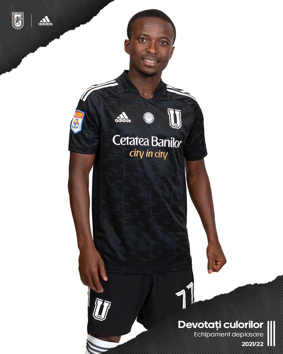 FCU Craiova și-a prezentat noile echipamente! Mititelu jr. și-a încălcat promisiunea