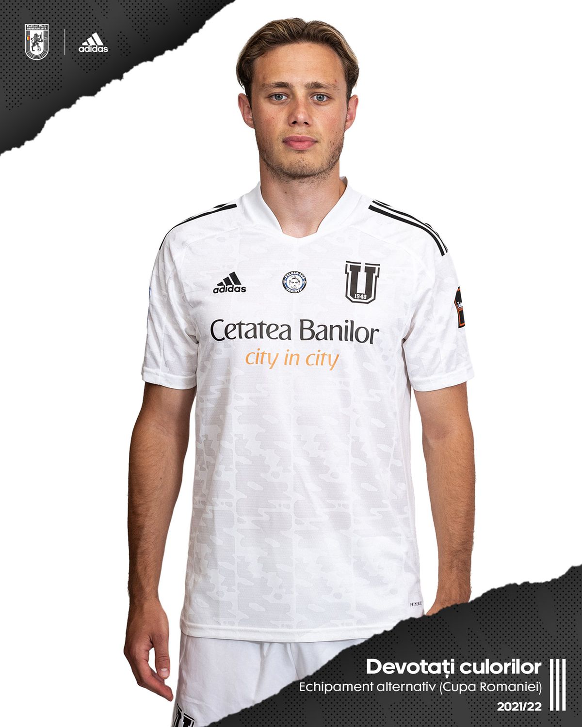 FCU Craiova și-a prezentat noile echipamente! Mititelu jr. și-a încălcat promisiunea