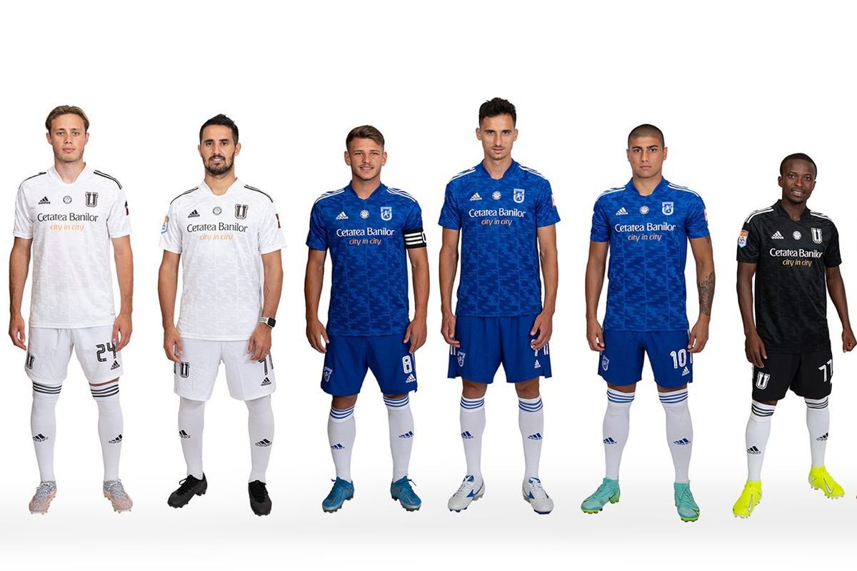 FCU Craiova și-a prezentat noile echipamente! Mititelu jr. și-a încălcat promisiunea