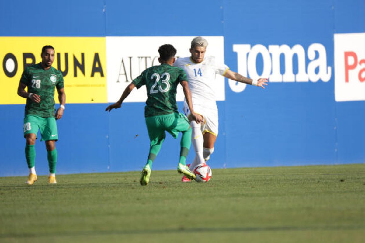 România U23 - Arabia Saudită U23, 0-0 / FOTO: FRF.ro