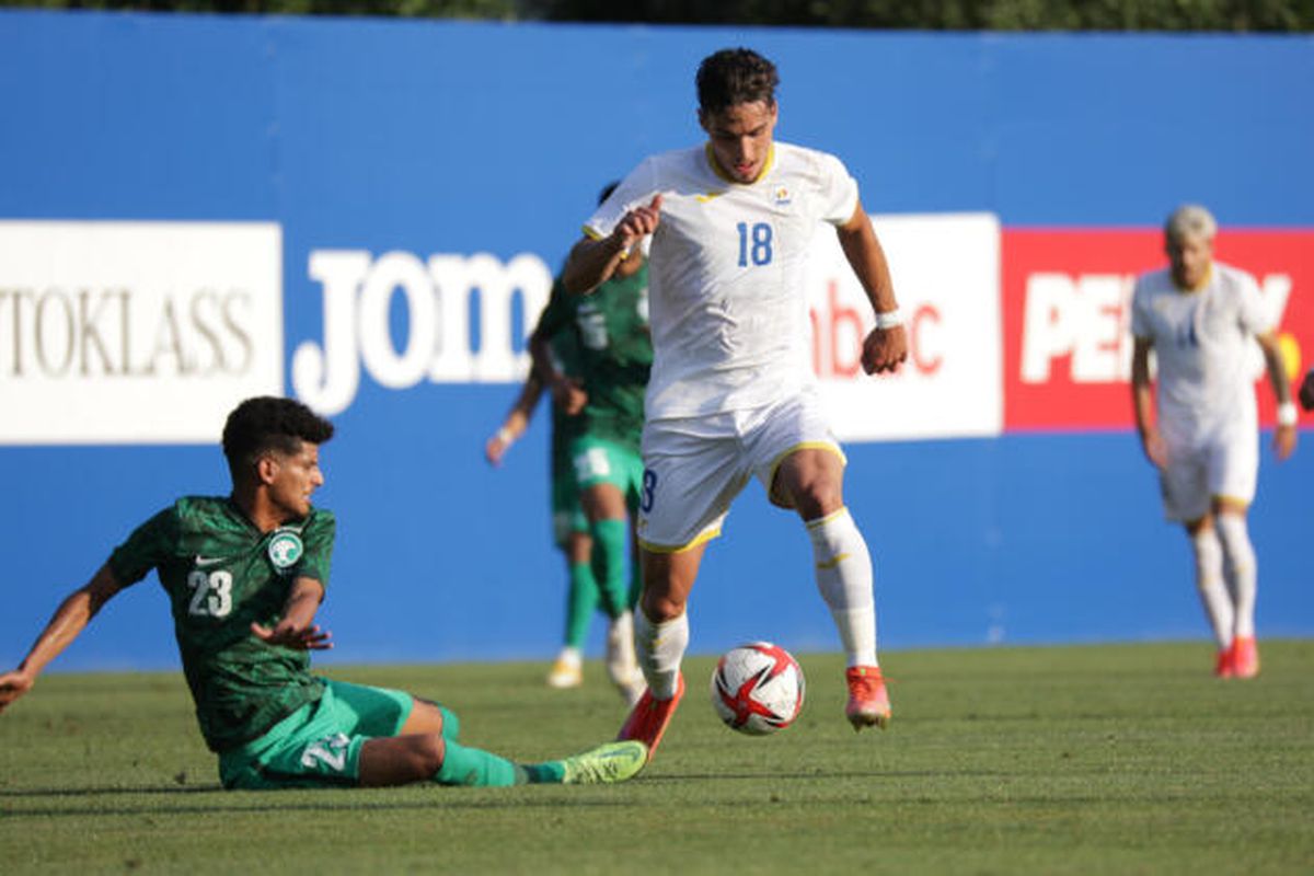 România U23 - Arabia Saudită U23, 0-0 / FOTO: FRF.ro