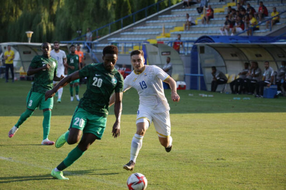 România U23 - Arabia Saudită U23, 0-0 / FOTO: FRF.ro