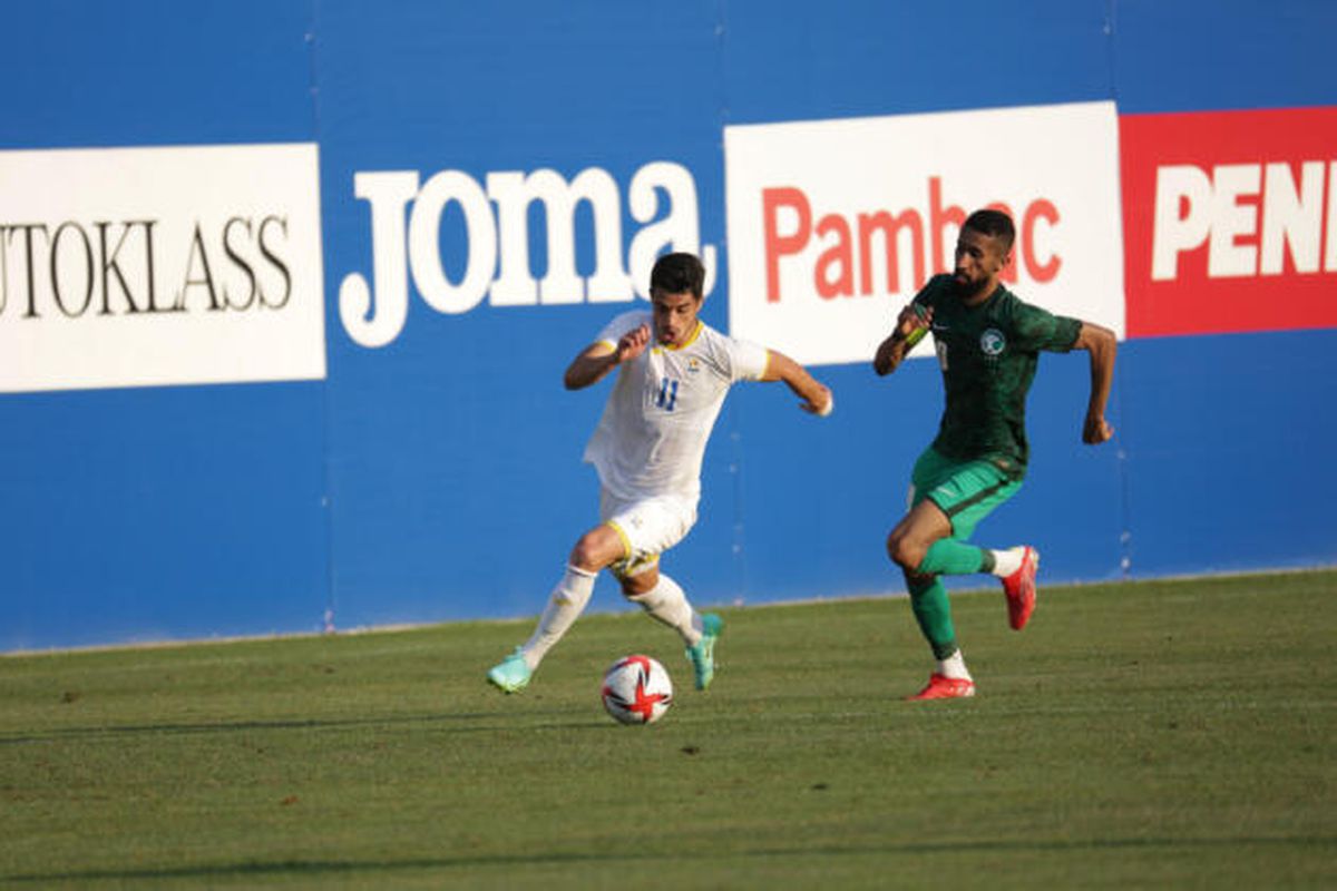 România U23 - Arabia Saudită U23, 0-0 / FOTO: FRF.ro